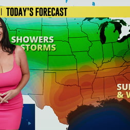 Angela White in 'Brazzers' Hot And Heavy Forecast (Thumbnail 1)