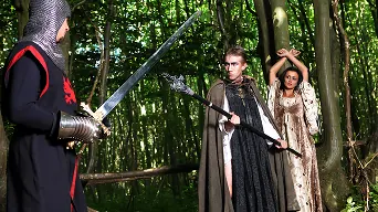Keira Knight in 'Morgans Python and the Holy Tail'